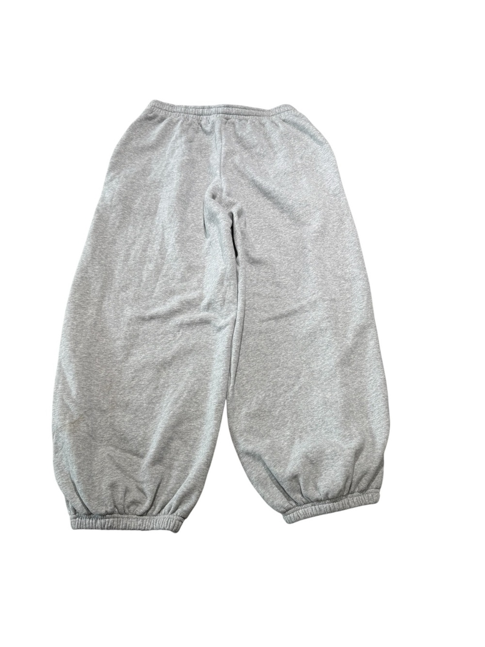 Out From Under Brenda Jogger Heather Gray Sweatpant with Cream Drawstring Size L - Picture 3 of 5